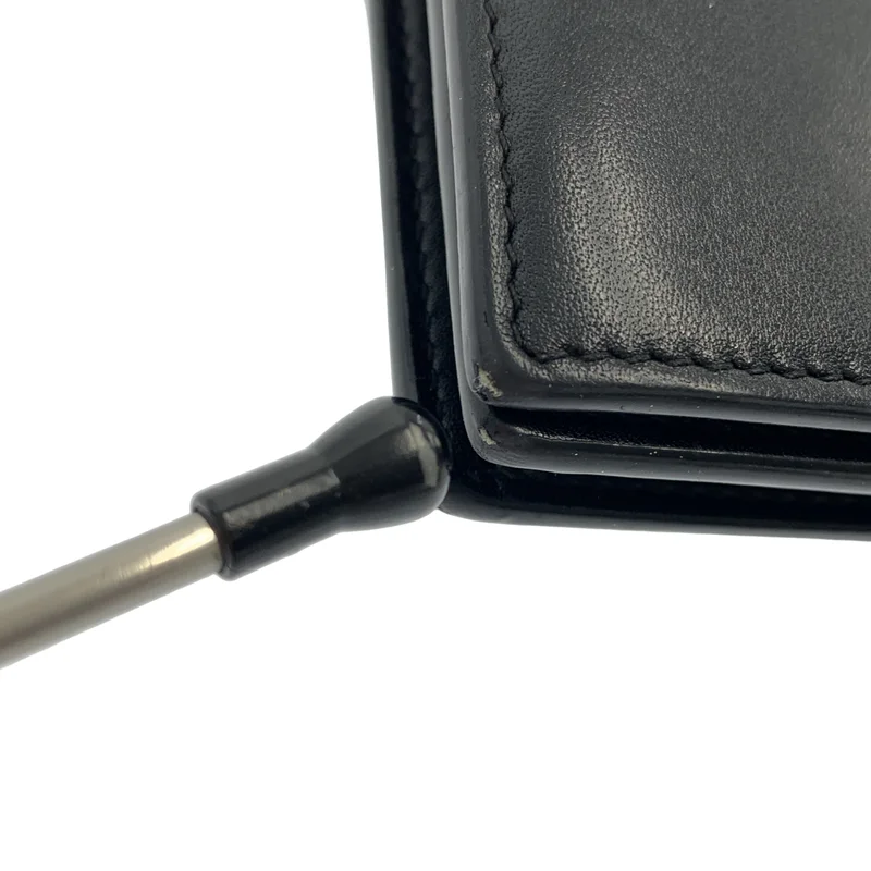 SAINT LAURENT PARIS / サンローランパリ | レザー ロングウォレット 長財布 |