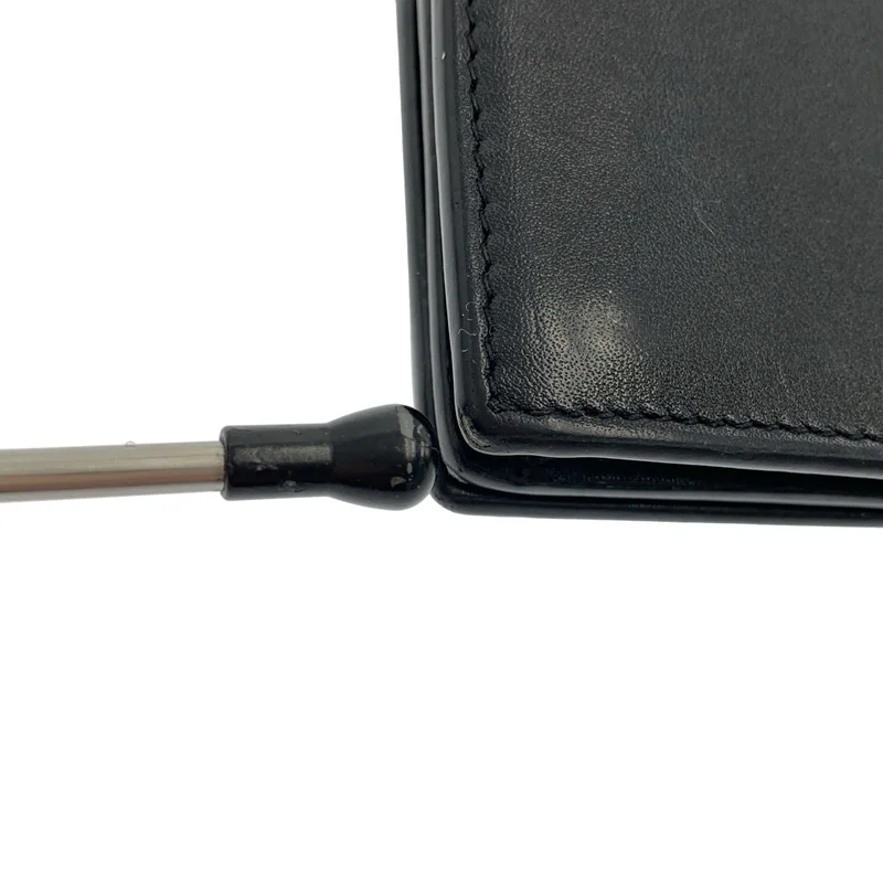 SAINT LAURENT PARIS / サンローランパリ | レザー ロングウォレット 長財布 |