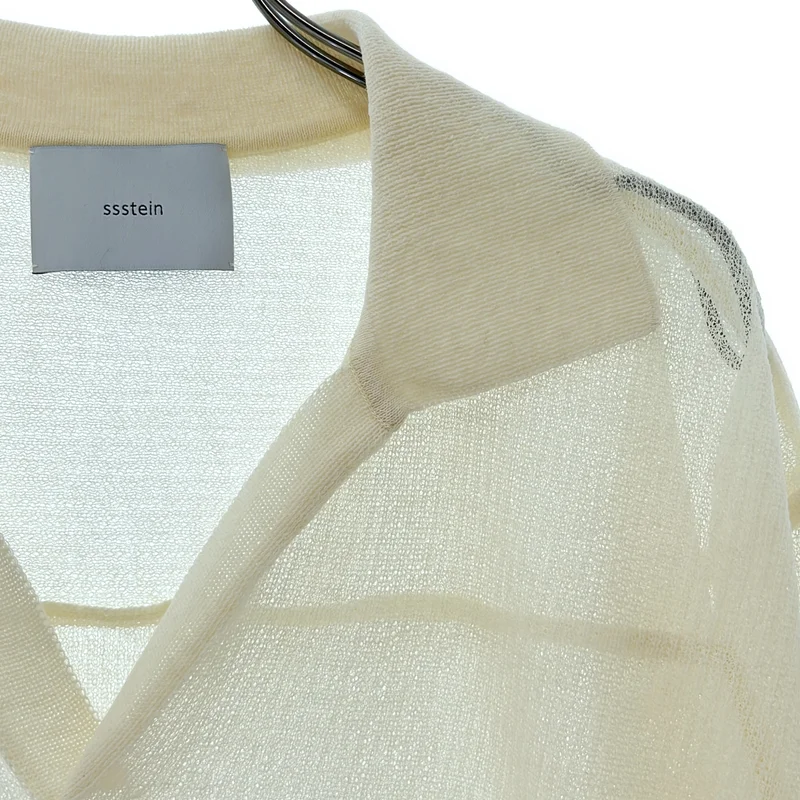 ssstein / シュタイン | PE/RAMIE KNIT SS SKIPPER ニット ST.1487 | S | メンズ