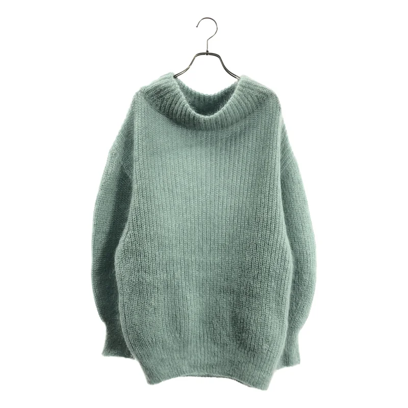 IENA / イエナ | 2025AW | キッドモヘヤミックス 片畦プルオーバー ニット セーター |