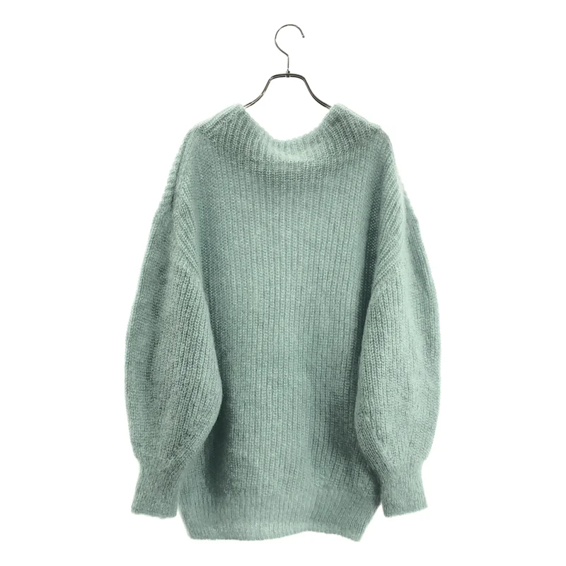 IENA / イエナ | 2025AW | キッドモヘヤミックス 片畦プルオーバー ニット セーター |