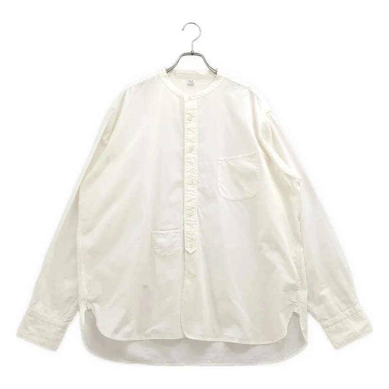 45r / フォーティファイブアール | バンドカラー シャツ_長袖 80230051 | 4 | レディース