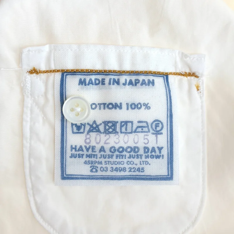 45r / フォーティファイブアール | バンドカラー シャツ_長袖 80230051 | 4 | レディース