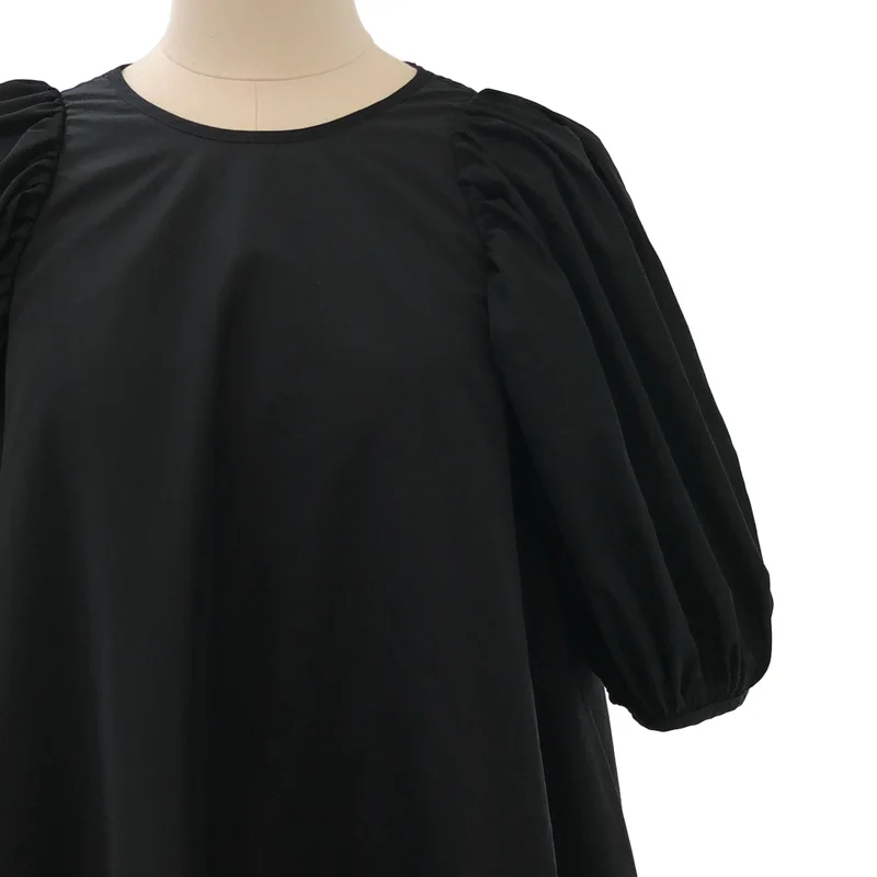 Cecilie Bahnsen / セシリーバンセン | ALEXA DRESS / パフスリーブ ギャザー ワンピース | UK8 | レディース