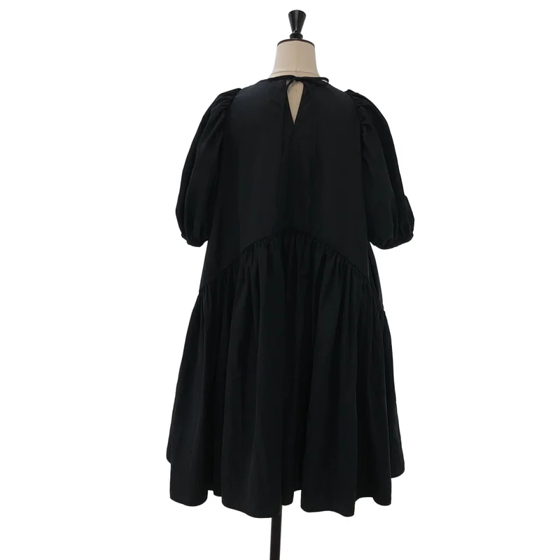 Cecilie Bahnsen / セシリーバンセン | ALEXA DRESS / パフスリーブ ギャザー ワンピース | UK8 | レディース