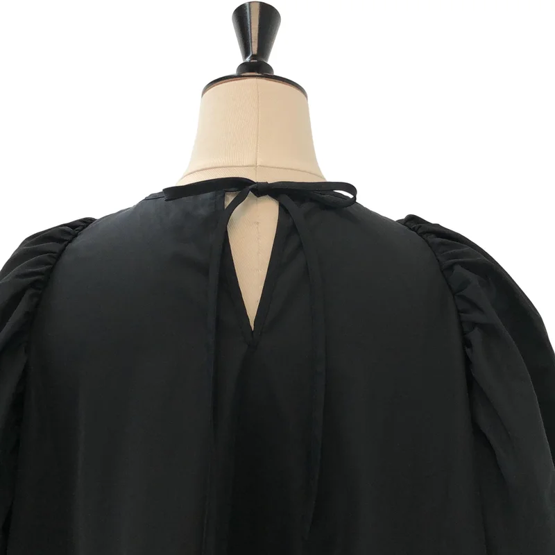 Cecilie Bahnsen / セシリーバンセン | ALEXA DRESS / パフスリーブ ギャザー ワンピース | UK8 | レディース