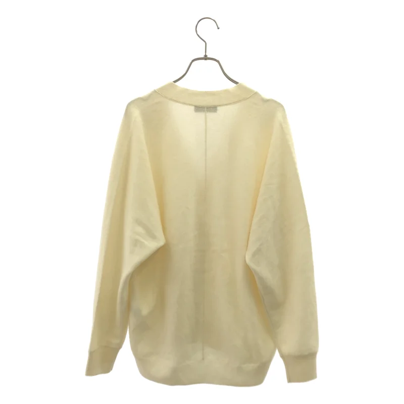 Drawer / ドゥロワー | cashmere 100％ / カシミヤ ロゴボタン ニット カーディガン |