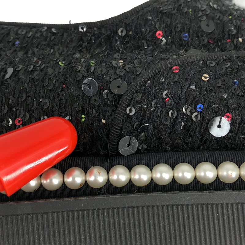 CHANEL / シャネル | スパンコール パール スニーカー G32357 | 36 1/2C | レディース