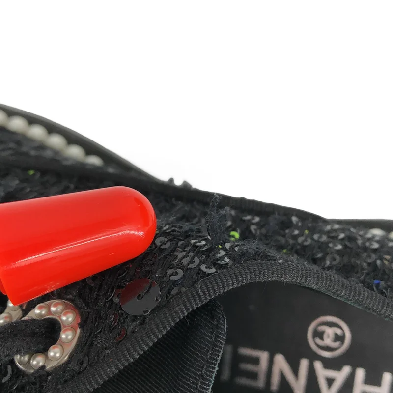 CHANEL / シャネル | スパンコール パール スニーカー G32357 | 36 1/2C | レディース