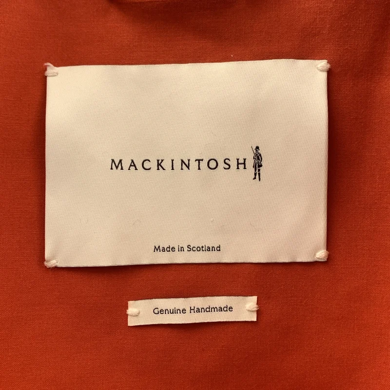 MACKINTOSH / マッキントッシュ | CARE OF YOUR COAT / ゴム引き ステンカラー コート | 38 | レディース