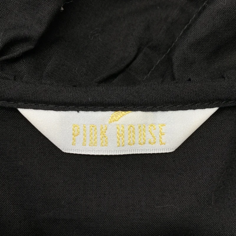 PINK HOUSE / ピンクハウス | セットアップ / コットン フリルフーデッド シアーシャツ / フリルレイヤード ワイドパンツ | L | レディース