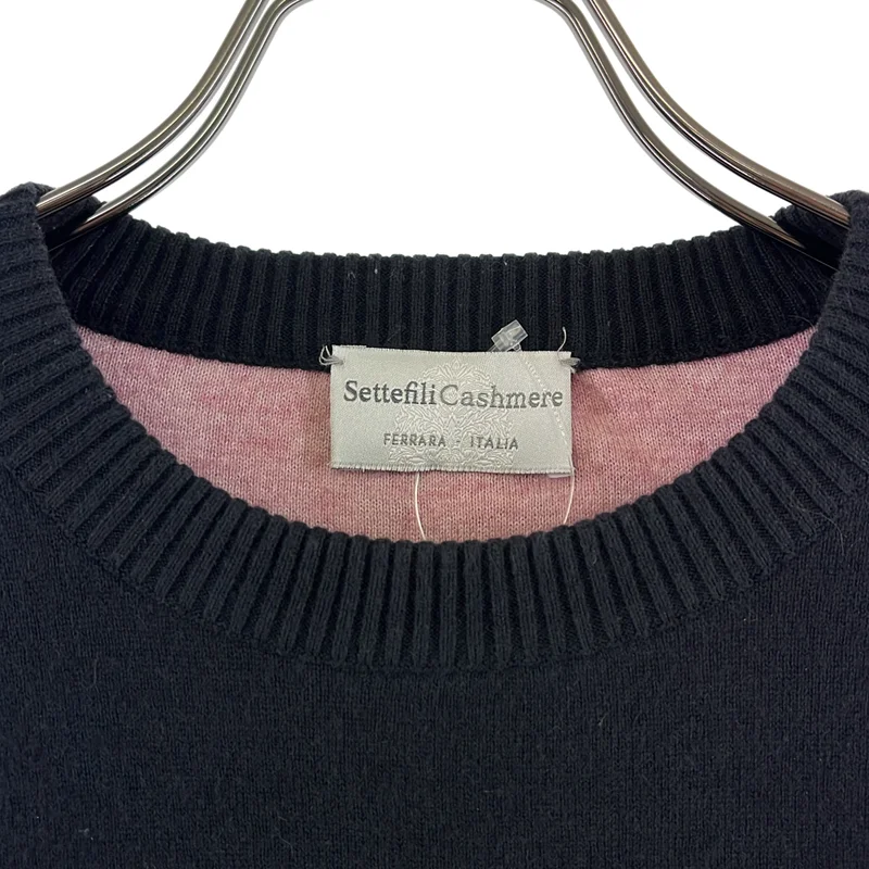 Settefili Cashmere  / セッテフィーリカシミア | コットン カシミヤ ニット プルオーバー | S | メンズ