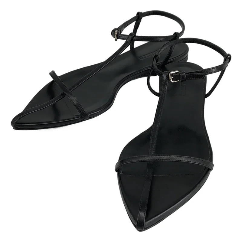 JIL SANDER / ジルサンダー | Cage フラットサンダル JSWP86110A | 36 | レディース