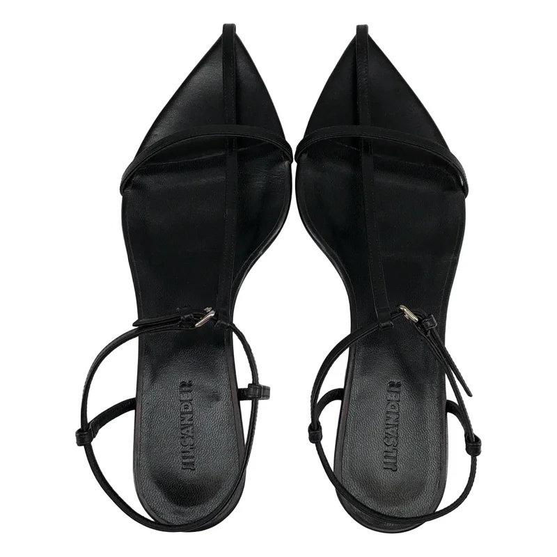 JIL SANDER / ジルサンダー | Cage フラットサンダル JSWP86110A | 36 | レディース