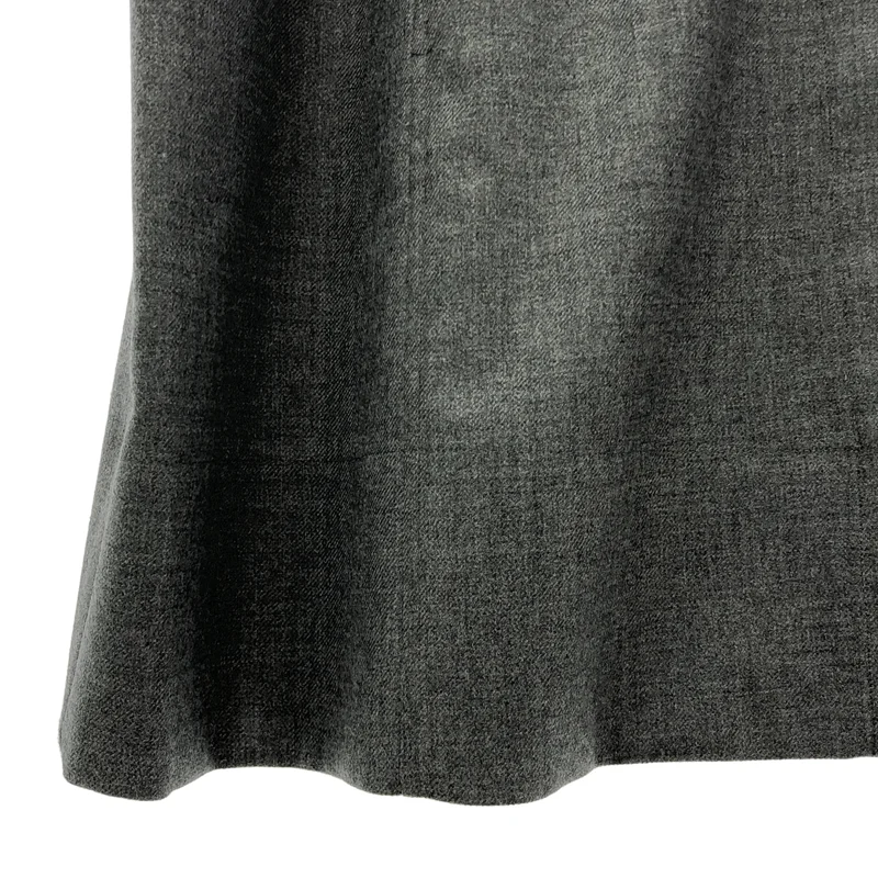 ebure / エブール | ウール混 ロングシャツワンピース | 36 | レディース