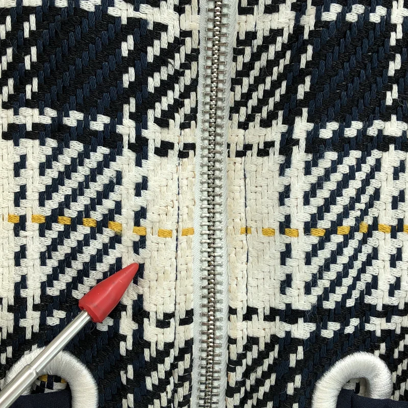 3.1 Phillip Lim / スリーワンフィリップリム | リネン混 チェック ベルテッドブルゾン | 0 | レディース
