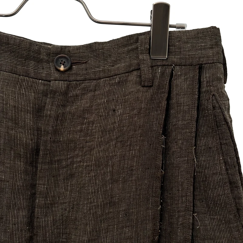 ziggy chen / ジギーチェン | PLEATED EXTRA WIDE LEG TROUSERS プリーツ ワイドトラウザー パンツ | 40 |