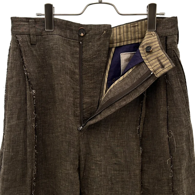 ziggy chen / ジギーチェン | PLEATED EXTRA WIDE LEG TROUSERS プリーツ ワイドトラウザー パンツ | 40 |