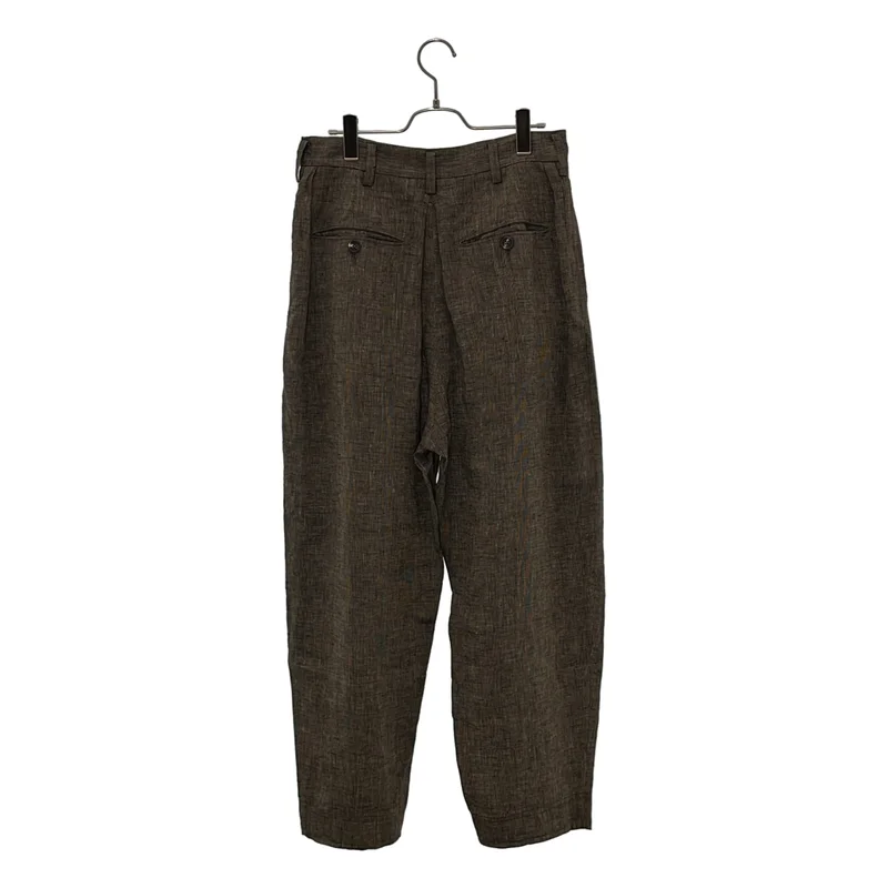 ziggy chen / ジギーチェン | PLEATED EXTRA WIDE LEG TROUSERS プリーツ ワイドトラウザー パンツ | 40 |