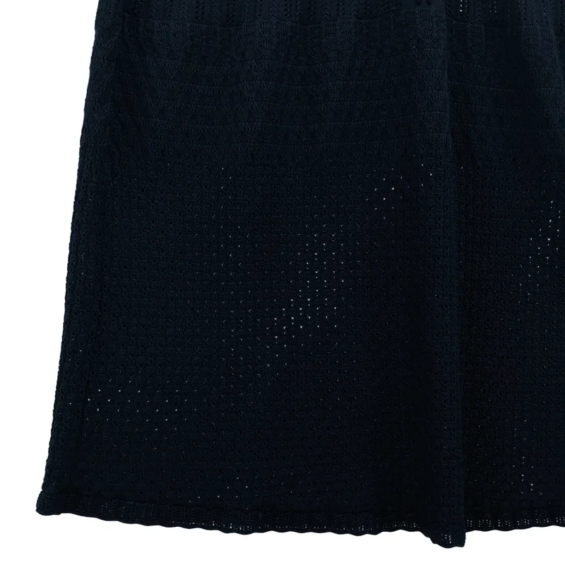 Mame Kurogouchi / マメクロゴウチ | 2023AW | Lace Stripe Knitted Dress ワンピース MM23PF-KN727 | 2 | レディース