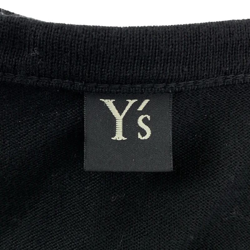 Y's / ワイズヨウジヤマモト | 2021AW | コットン アシンメトリー クルーネック カーディガン | 2 | レディース