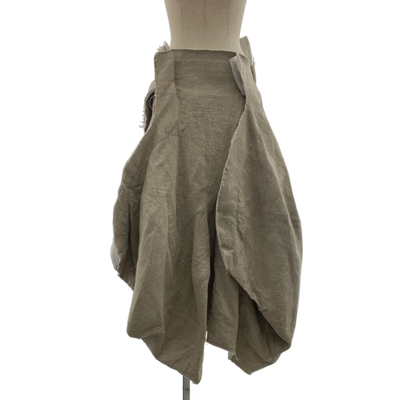 COMME des GARCONS / コムデギャルソン | 2026SS | 製品加工 カットオフ ロングスカート | M | レディース
