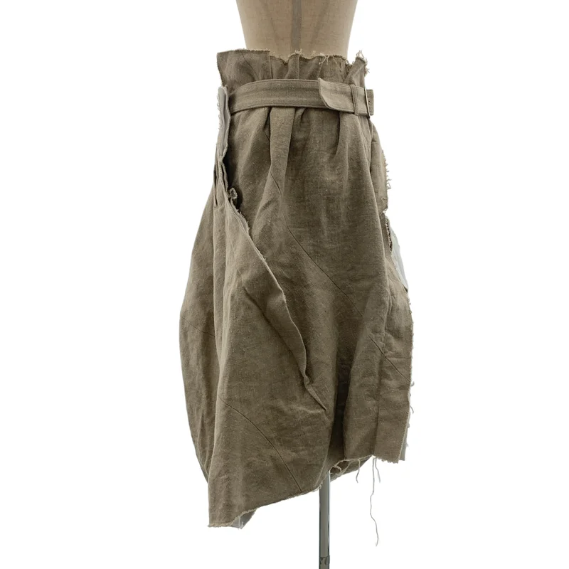 COMME des GARCONS / コムデギャルソン | 2026SS | 製品加工 カットオフ ロングスカート | M | レディース