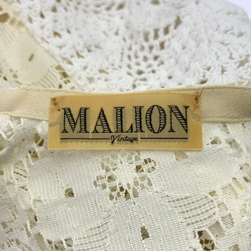 MALION vintage / マリオンヴィンテージ | レース パッチワーク ブラウス |