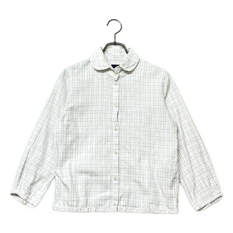 mina perhonen / ミナペルホネン | shirt / コットン チェックシャツ |