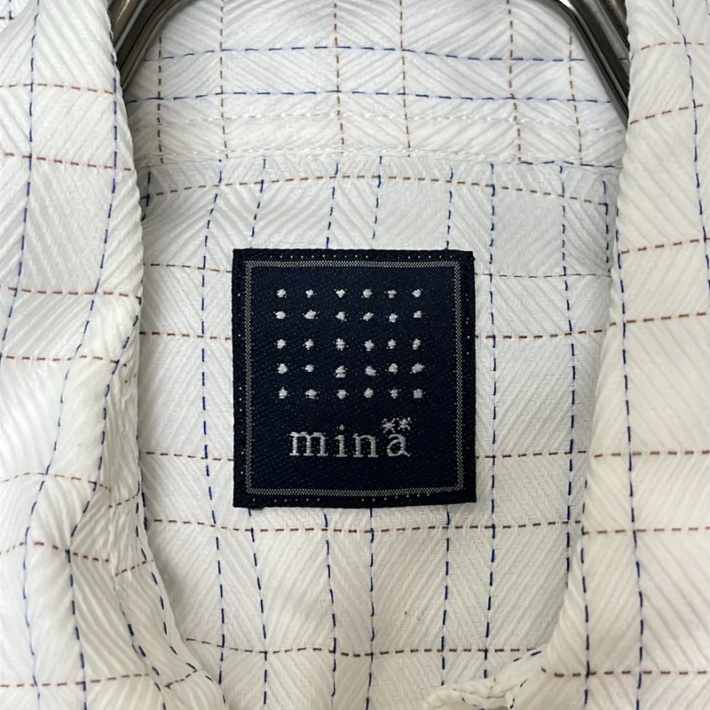 mina perhonen / ミナペルホネン | shirt / コットン チェックシャツ |