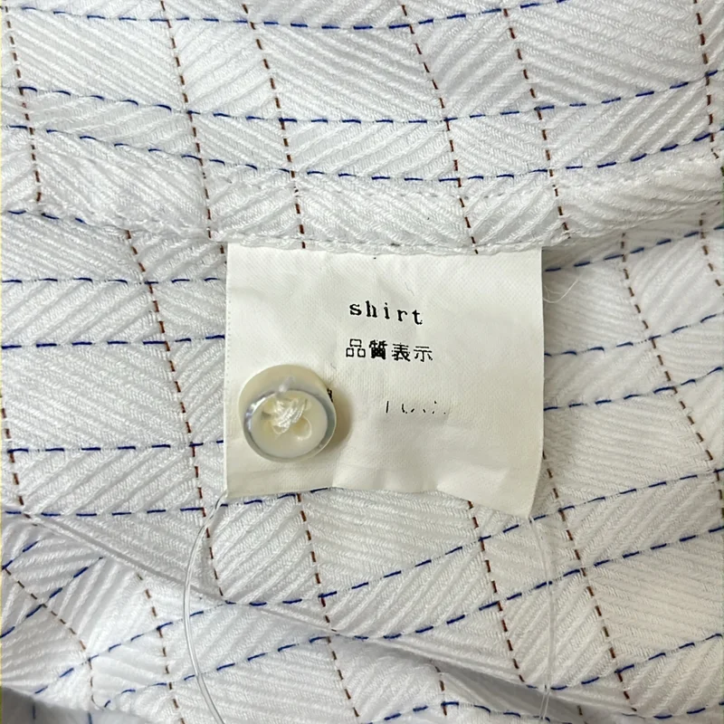 mina perhonen / ミナペルホネン | shirt / コットン チェックシャツ |