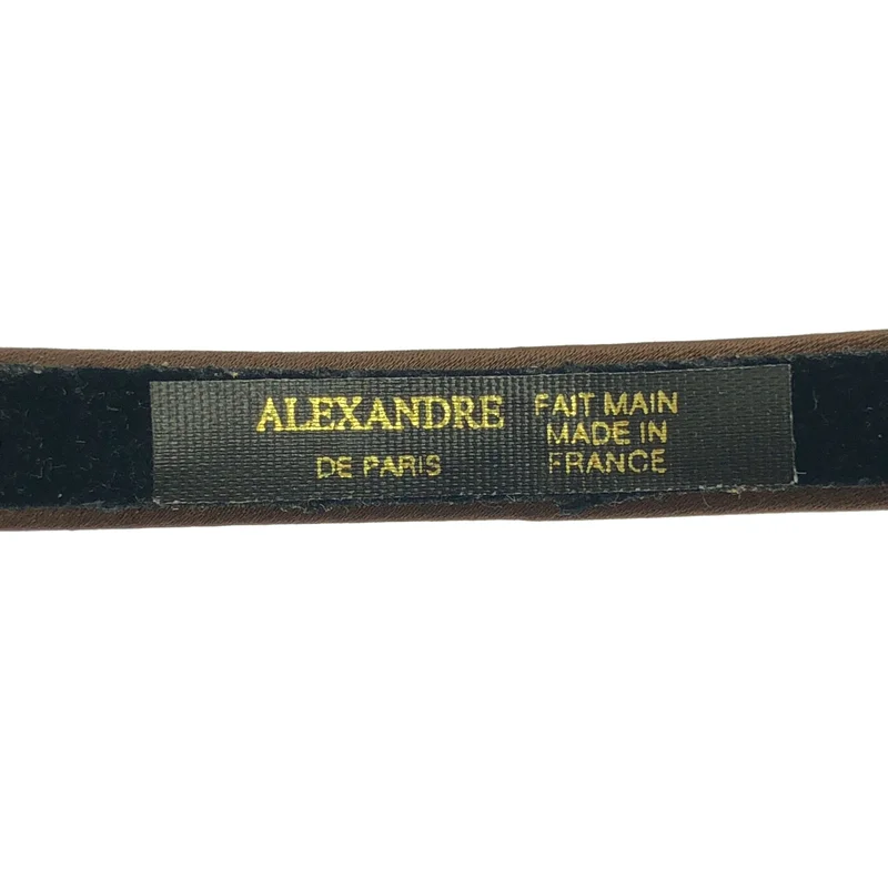ALEXANDRE DE PARIS / アレクサンドルドゥパリ | ドットリボン カチューシャ ヘアバンド |