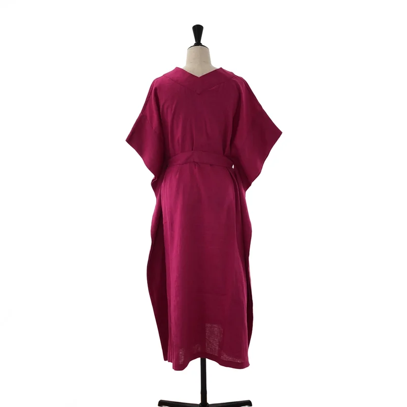 HYKE / ハイク | LINEN PONCHO リネンポンチョ ワンピース 231-16164 | 1 | レディース