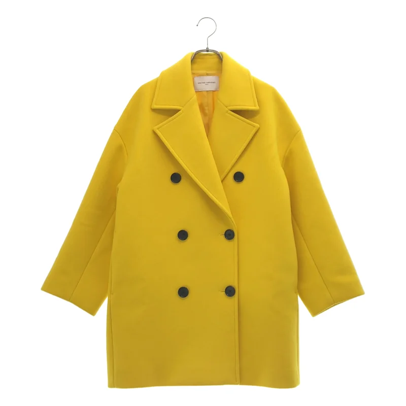 UNITED ARROWS / ユナイテッドアローズ | ウールメルトン Pコート | 36 | レディース