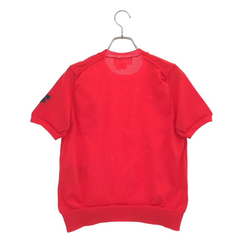 COMME des GARCONS GIRL / コムデギャルソンガール | 2019SS | ポリエステル縮絨 リボン 半袖ニット | M | レディース