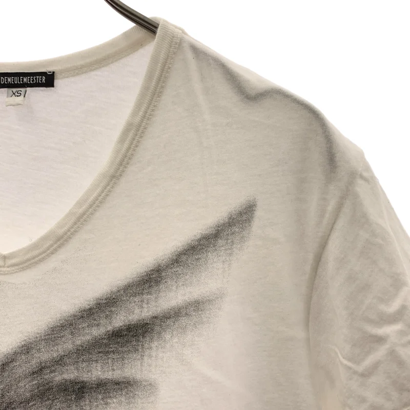 ANN DEMEULEMEESTER / アンドゥムルメステール | BIG BIRD プリントTシャツ | XS | メンズ