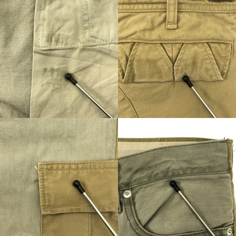 UNDERCOVERISM / アンダーカバイズム | 2010AW | AVAKARETA LIFE期 コットン 切替 カーゴパンツ | 4 | メンズ