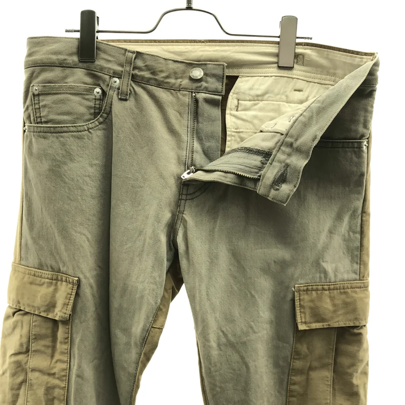 UNDERCOVERISM / アンダーカバイズム | 2010AW | AVAKARETA LIFE期 コットン 切替 カーゴパンツ | 4 | メンズ