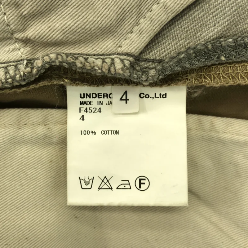 UNDERCOVERISM / アンダーカバイズム | 2010AW | AVAKARETA LIFE期 コットン 切替 カーゴパンツ | 4 | メンズ