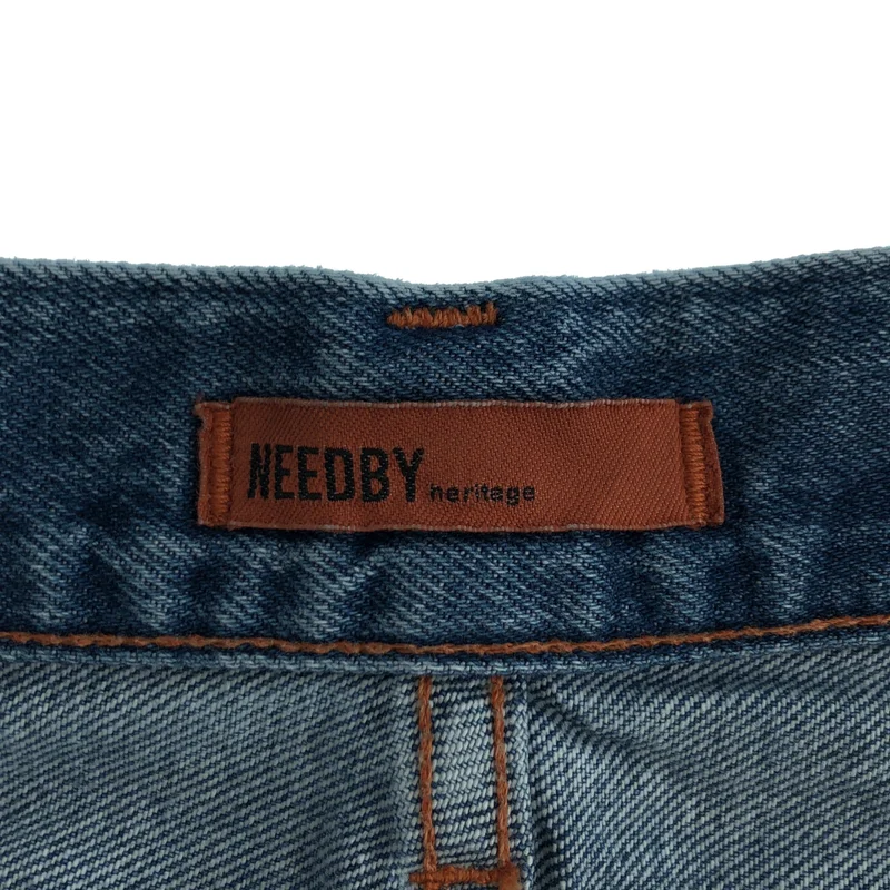 NEEDBY heritage / ニードバイヘリテージ | 2025SS | LUNA ワイドデニムパンツ | 26 | レディース