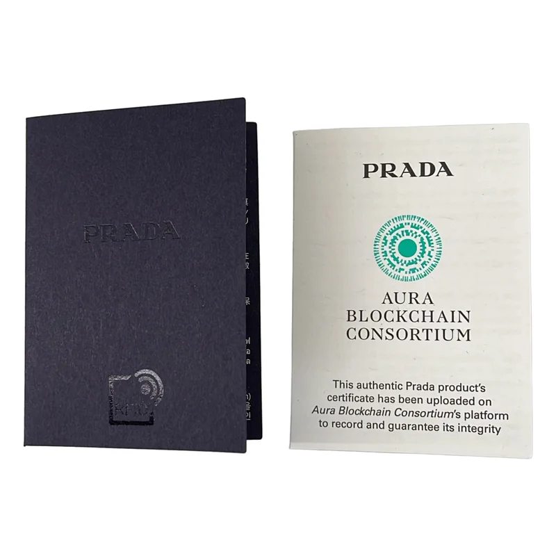 PRADA / プラダ | 三角ロゴプレート テスートナイロン ポーチ |