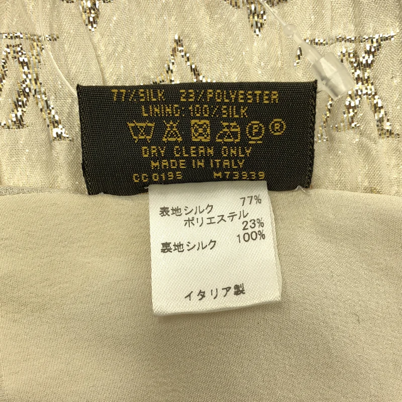 Louis Vuitton / ルイヴィトン | エトールモノグラム グリッター フリンジ ストール |