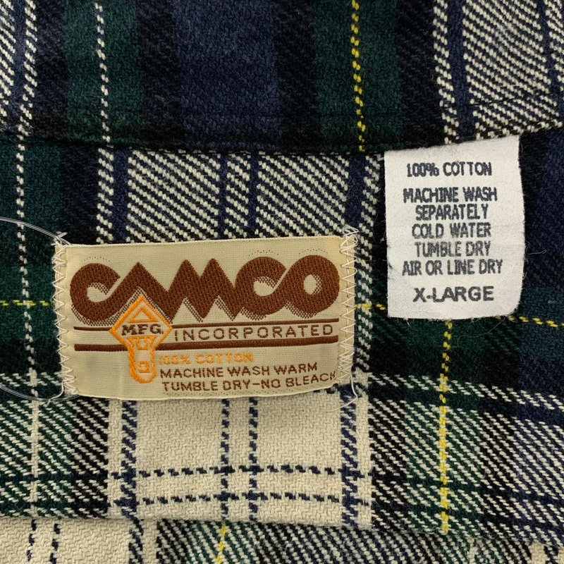 CAMCO / カムコ | コットン チェック シャツ | XL | メンズ