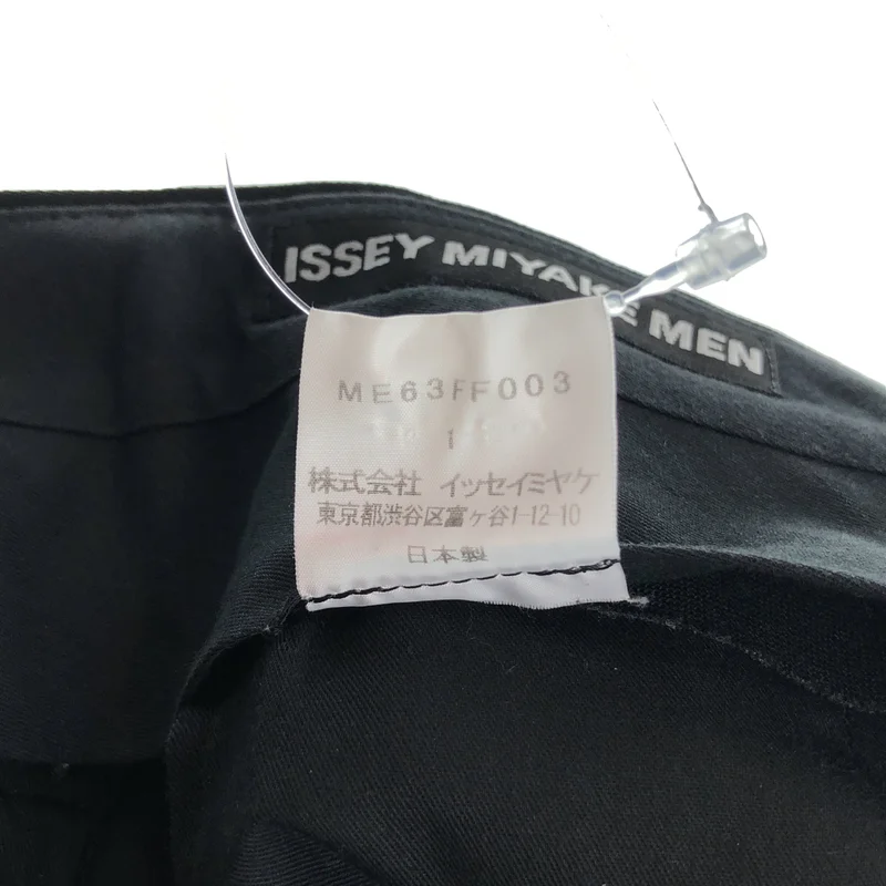ISSEY MIYAKE MEN / イッセイミヤケメン | 2016AW | ウール ストレートスラックス ME63FF003 | 1 | メンズ