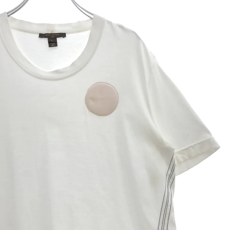 Louis Vuitton / ルイヴィトン | サークルパッチ サイドステッチ Tシャツ | L | メンズ