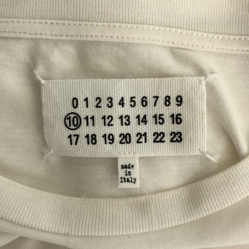 Maison Margiela / メゾンマルジェラ | 2016SS | ペンキロゴ クルーネック Tシャツ | 46 | メンズ