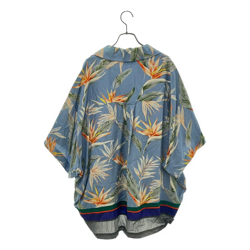 kolor BEACON / カラービーコン | 2021SS | 異素材 切り替え ボックスシルエット アロハシャツ | 2 | メンズ