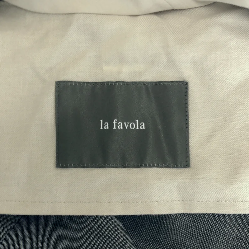 La Favola / ラファーヴォラ | ウール モヘヤ 2タック テーパードスラックス | 1 | メンズ