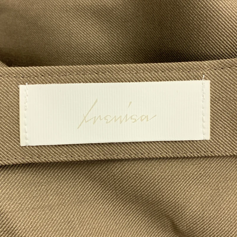 IRENISA / イレニサ | 2024AW | Ormrnamental Fly Front Shirt ウールギャバジン レギュラーカラーシャツ | 3 | メンズ