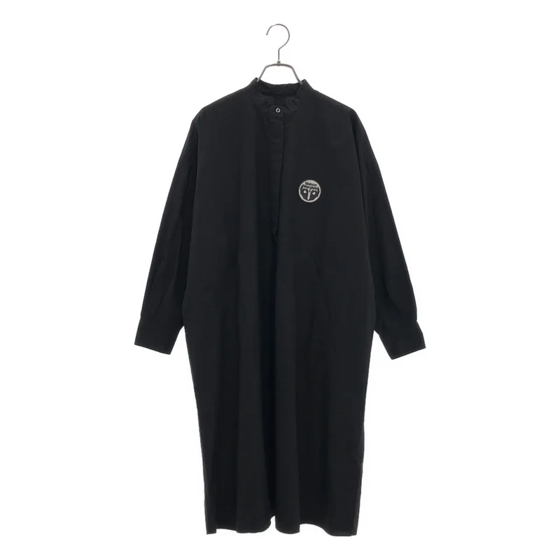 MM6 Maison Margiela / エムエムシックスメゾンマルジェラ | 2020SS | リバースロゴ プルオーバー シャツワンピース | 36 | レディース